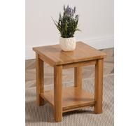 That's Furniture Oslo Solid Oak Lamp Table For Living Room