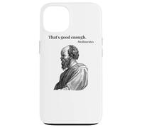 That's good enough. Mediocrates - black | Funny Philosopher Case for iPhone 13