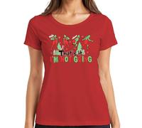 That's it I'm not Going Santa Grinch Cartoon Gift Ladies T-Shirt, red, L