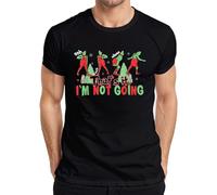 That's it I'm not Going Santa Grinch Cartoon Gift Men's T-Shirt, black, XL