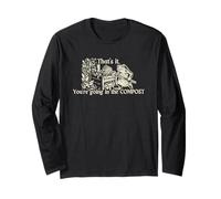 That's It You're Going in The Compost Funny Gardening Frog Long Sleeve T-Shirt