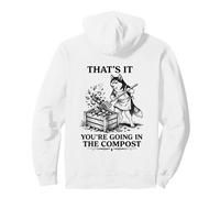 That's It You're Going in The Compost Funny Siberian Husky Pullover Hoodie