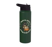 That's It You're Going in The Soup Frog Stainless Steel Insulated Water Bottle