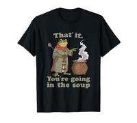 That's It. You're Going in The Soup Funny Frog T-Shirt