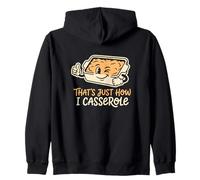 Thats Just How I Casserole Foodie Kitchen Cook Enthusiast Zip Hoodie