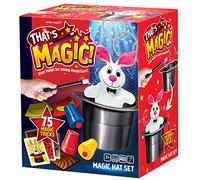 That's Magic Magic Hat Set - Featuring 75 Fun Easy Tricks and For Young Magicians - Helps Build Child's Motor Skills and Confidence - Includes Plush Rabbit, Props, Videos and Instructions, 7+ Years