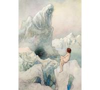 That's Mother Carey. Illustration by Warwick Goble. From The Water Babies published 1922. Poster Print by Hilary Jane Morgan (11 x 16)