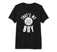 That's My Boy Baseball Number #19 Premium T-Shirt