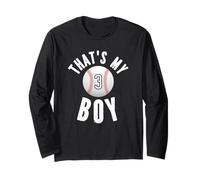 That's My Boy Baseball Number #3 Long Sleeve T-Shirt