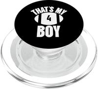 That's My Boy Football Number #4 PopSockets PopGrip for MagSafe