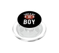That's My Boy Football Number #41 PopSockets PopGrip for MagSafe