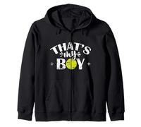 THAT'S my BOY Tennis Mom Pride Zip Hoodie