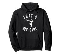 That's My Girl Gymnastics Mom, Funny Gymnastics Mom Pullover Hoodie