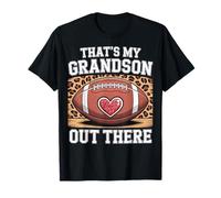 Thats My Grandson Out There Football Fan Family T-Shirt