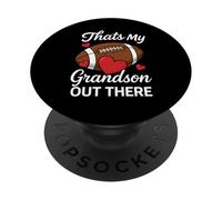 Thats My Grandson Out There Football Grandma Mom Proud Fan PopSockets Adhesive PopGrip
