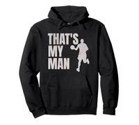 That's My Man Gen Alpha Slang Words Basketball Pullover Hoodie