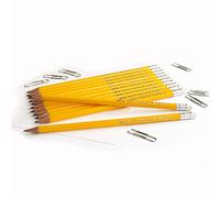 That's My Pencil ™ -12 Personalised Hexagonal Graphite Pencils - Embossed with Name, German Made Pencils and Printed in the UK - (Sun Yellow)