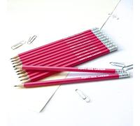 Thats My Pencil - 12 Personalised Hexagonal Graphite Pencils - Embossed with Name, German Made Pencils and Printed in the UK - That's My Pencil ™ (Hot Pink)