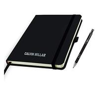 That's My Pencil A5 Journal Notebook/Note Pad- Personalised Printed with Name with a matching pens (Jet Black)