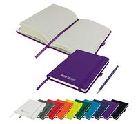 That's My Pencil Pastel Shades A5 Notebooks Personalised with name/Note Pad- Printed with Name with a matching pens (Purple)