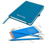 That's My Pencil Personalised Notebook and Matching Pencils -Printed with Name (Ocean Blue)