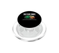 That's My Truck Funny Garbage Truck Driver Sanitation PopSockets PopGrip for MagSafe