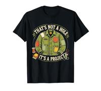 That's Not A Hole It's A Project Visible Mending Sewing T-Shirt