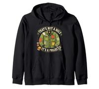 That's Not A Hole It's A Project Visible Mending Sewing Zip Hoodie