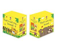 That's not my... 4 Books Collection Box Set by Fiona Watt & Rachel Wells (Flamingo, Sloth, Kangaroo & Tiger)