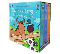 That's Not My... Farm Series By Fiona Watt And Rachel Wells 3 Books Collection Boxset (That's not my lamb, That's not my duck, That's not my donkey)