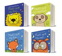 That's Not My Pack, 4 books, RRP £19.99 (That's Not My Lion; That's Not My Meerkat; That's Not My Owl; That's Not my Fox).