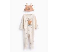 That's Not My Reindeer...Printed Sleepsuit & Hat Set 9-12 months