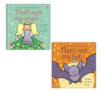 That's Not My Series 2 Books Collection Set By Fiona Watt (Angel, Bat)