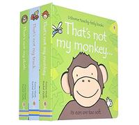 Thats not my Series 3 Books Collection Set By Fiona Watt (Monkey, Truck, Sloth)
