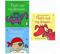 Thats not my touchy feely series 4 :3 books collection (pirate,dinosaur,dragon[hardcover])
