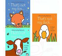 Thats not my touchy feely series 7 :3 books collection (Cow,fox,duck)