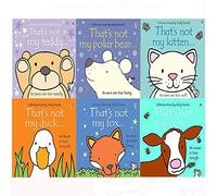 Thats not my touchy feely series 7 and 8 : 6 books collection (teddy, polar bear, kitten, duck, fox, cow)