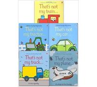 Thats Not My Transport Collection Usborne Touchy-Feely 5 Books Set