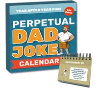 That's So Dad Dad Joke Calendar | Perpetual Desk Calendar for Father's Day Gift, 365 Days of Jokes, Funny Birthday Gag Present For The New Dads