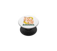 That's Totally Bananas Funny Banana Lover Summer Vibe PopSockets Adhesive PopGrip