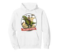That's What Happened - Conspiracy Jesus Dinosaur UFO Pullover Hoodie