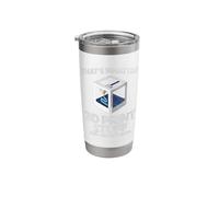 Thats What I Do I 3D Print Stuff and I Know Things Stainless Steel Insulated Tumbler