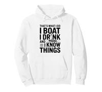 That's What I Do I Drink And I Know Things Quote Pullover Hoodie
