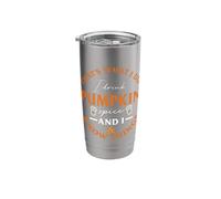 That's What I do I Drink Pumpkin Spice Autumn Season Stainless Steel Insulated Tumbler