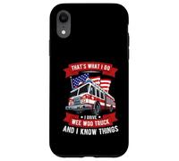 That's What I Do I Drive Wee Woo Truck Gift Funny Case for iPhone XR