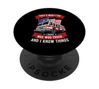 That's What I Do I Drive Wee Woo Truck Gift Funny PopSockets Adhesive PopGrip