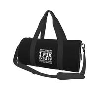That's What I Do I FIX Stuff and I Know Things Convertible Garment Bag with Shoulder Strap Carry on Garment Duffel Bag for Men Women Rolling Foldable for Travel Luggage Bags