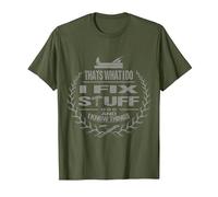 That's What I Do I Fix Stuff and I Know Things Funny Saying T-Shirt, Men, Olive Green, XX-Large