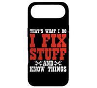 That's What I Do I Fix Stuff And Know Things Case for iPhone Air