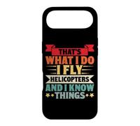 That's What I Do I Fly Helicopters And I Know Things Case for iPhone Air